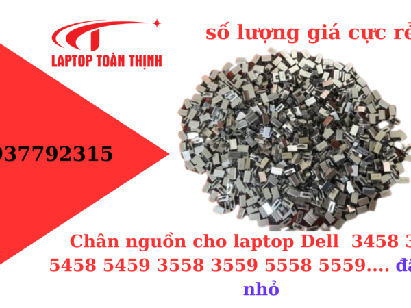 chân nguồn sạc cho laptop dell